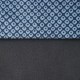 noir et petits pois carrés bleus