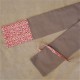 Housse Fleurs Rose Foncé