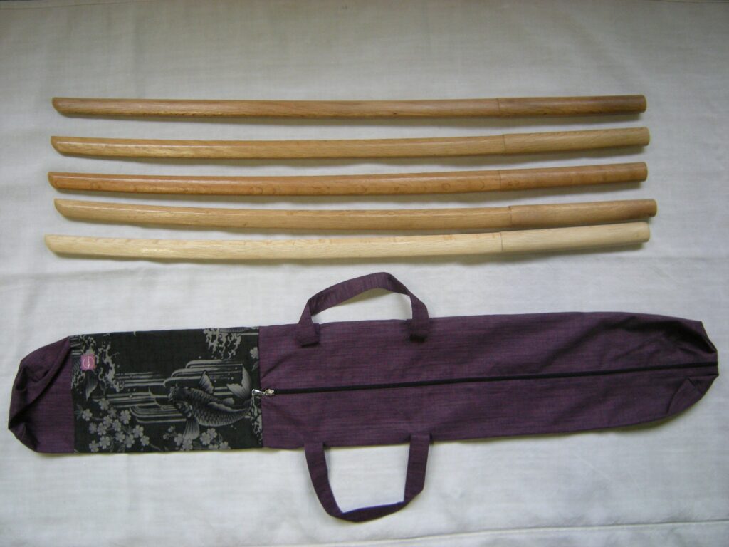 Housse de transport pour plusieurs Bokkens ou Katanas