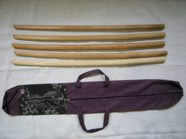 Housse de transport pour plusieurs Bokkens ou Katanas