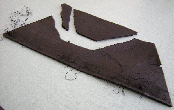 Remplacement d'un dosseret de Hakama