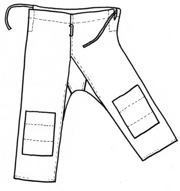 Pantalon de Kimono (semi-épais)